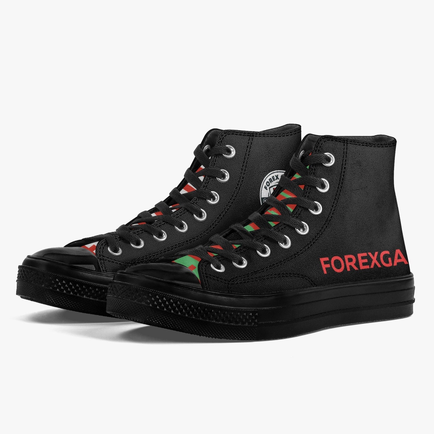 FOREXGANG FibMoney Walkers Black shoes