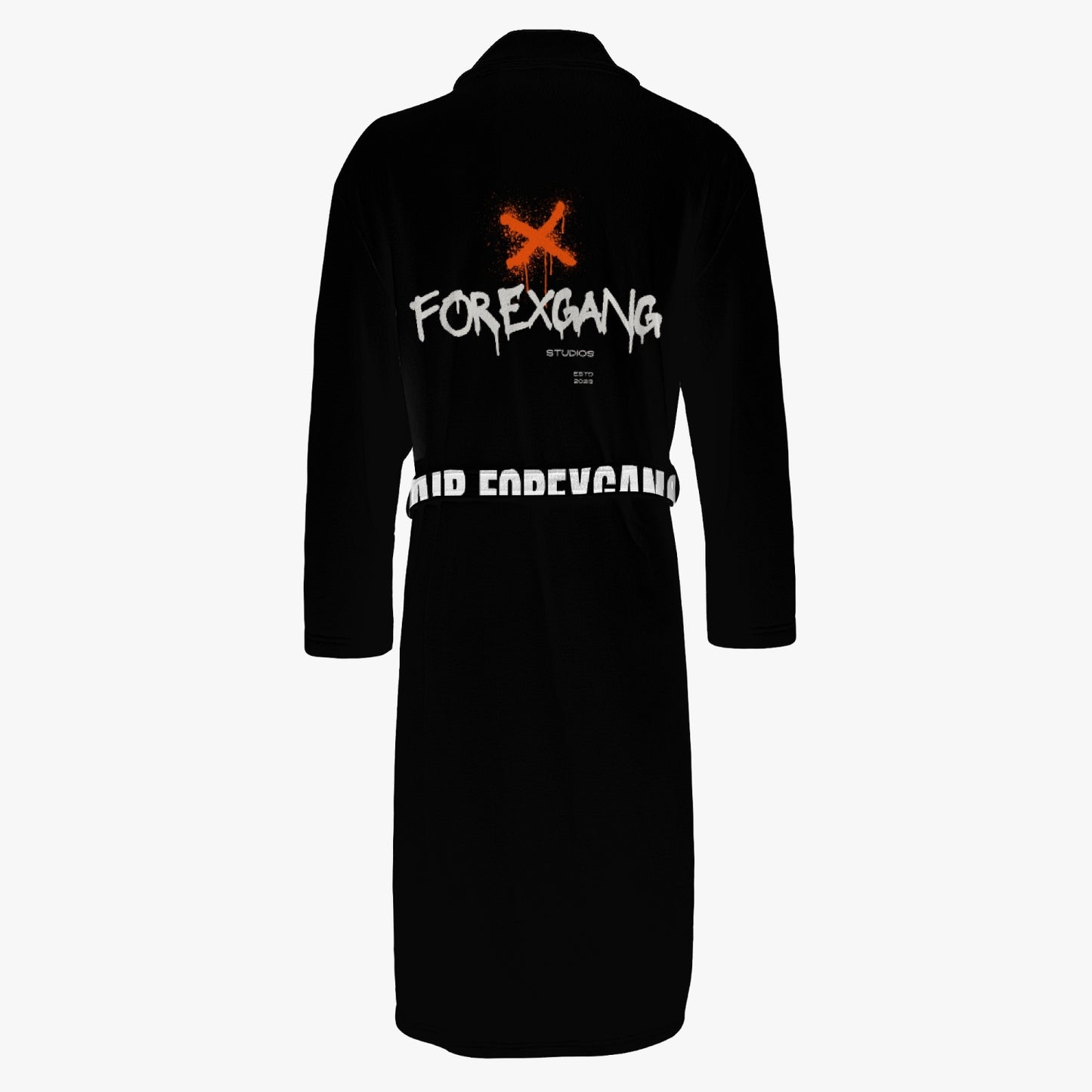 FOREXGANG X-Graffiti Men's Loose-fitting Bathrobe