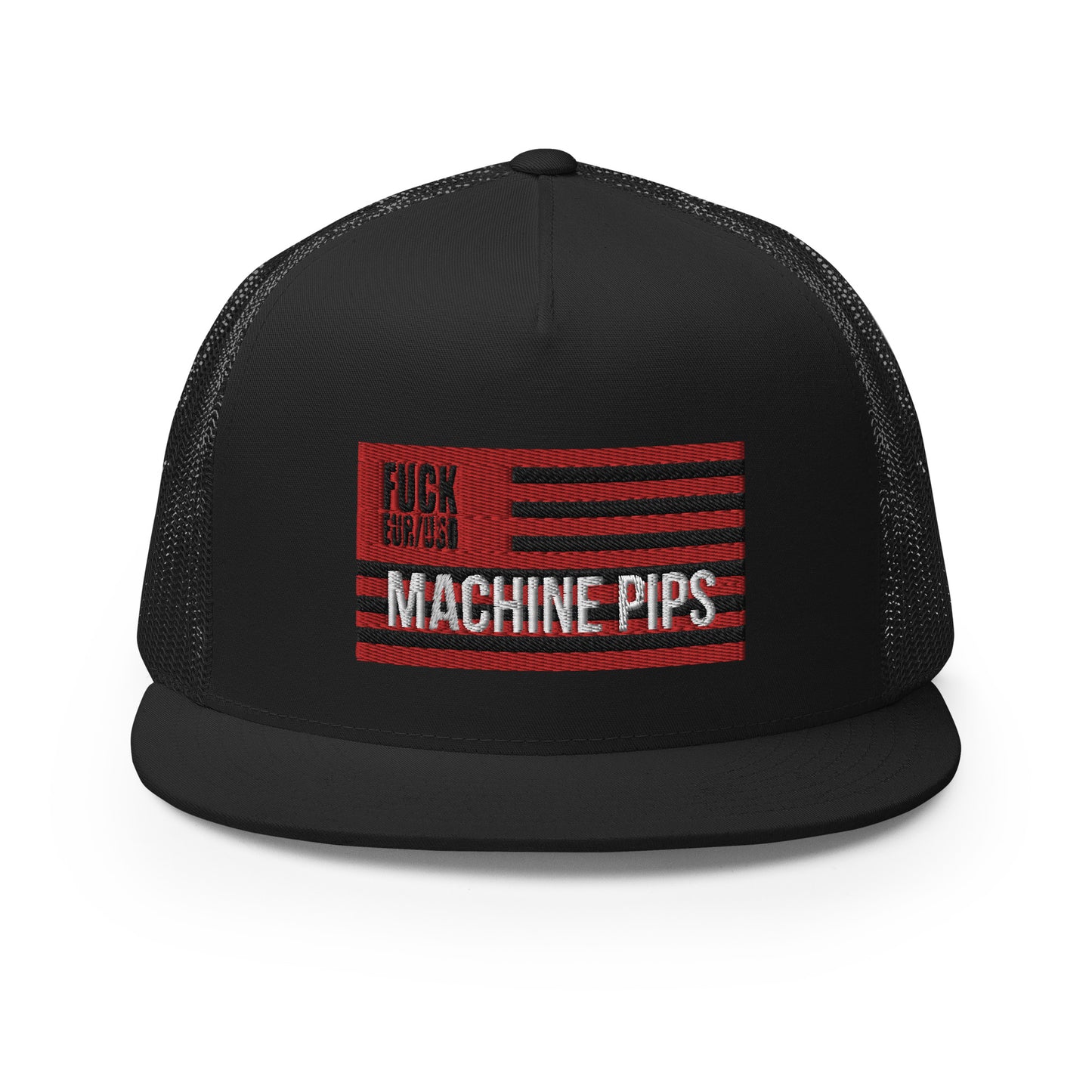 MACHINE PIPS Trucker Cap BLACK/BLACK