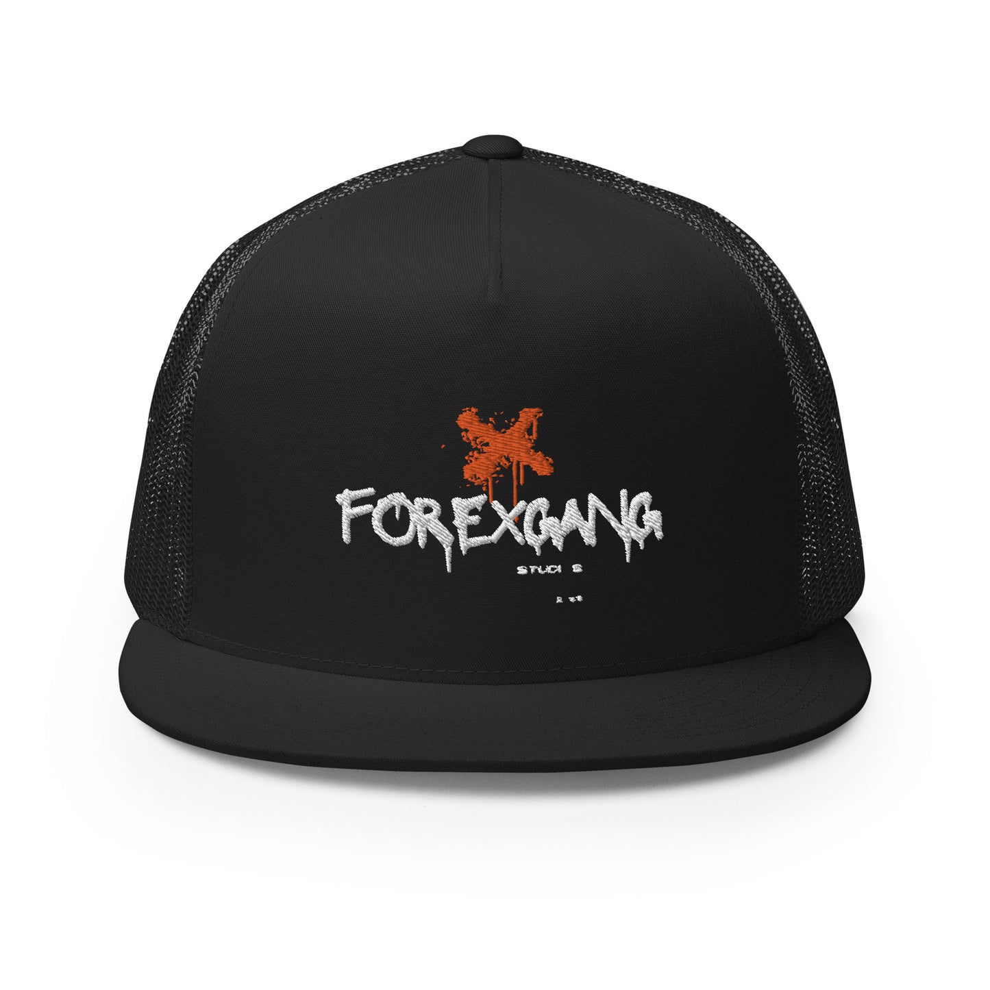 FOREXGANG X Graffiti Cross Cap Black/Black