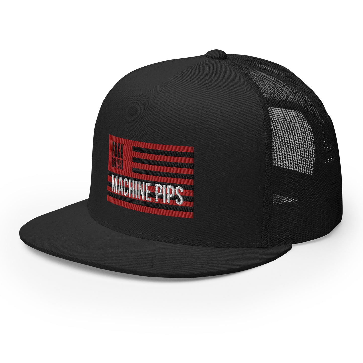 MACHINE PIPS Trucker Cap BLACK/BLACK