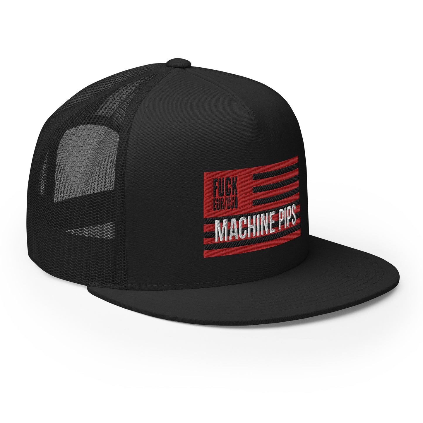 MACHINE PIPS Trucker Cap BLACK/BLACK