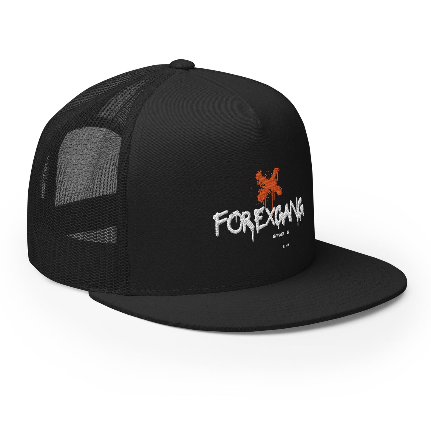 FOREXGANG X Graffiti Cross Cap Black/Black