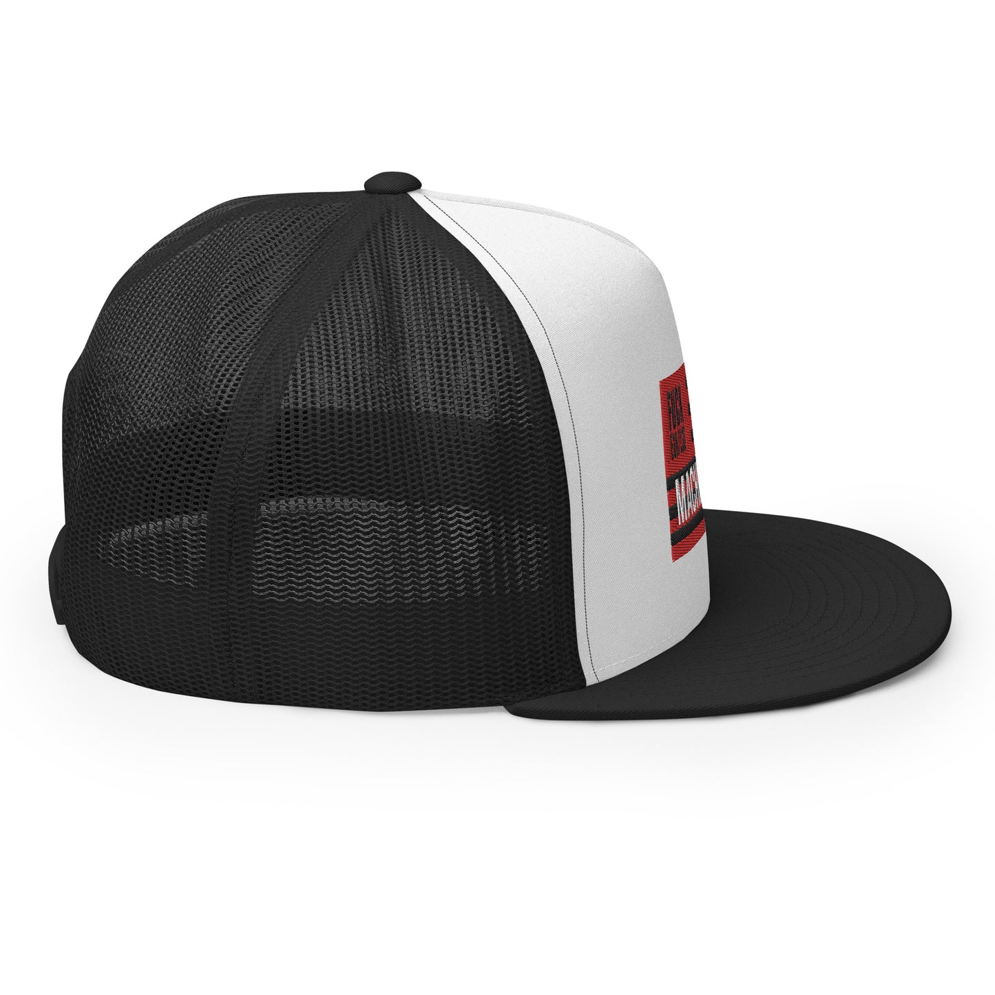 MACHINE PIPS Trucker Cap BLACK/WHITE