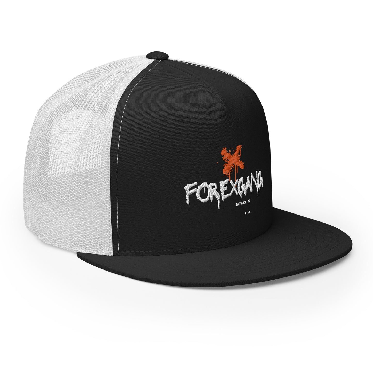 FOREXGANG X Graffiti Cross Cap Black/ White