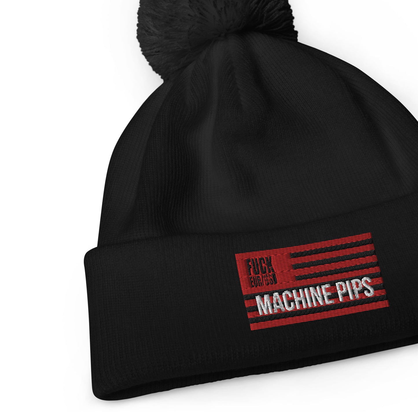 MACHINE PIPS BONNET BLACK