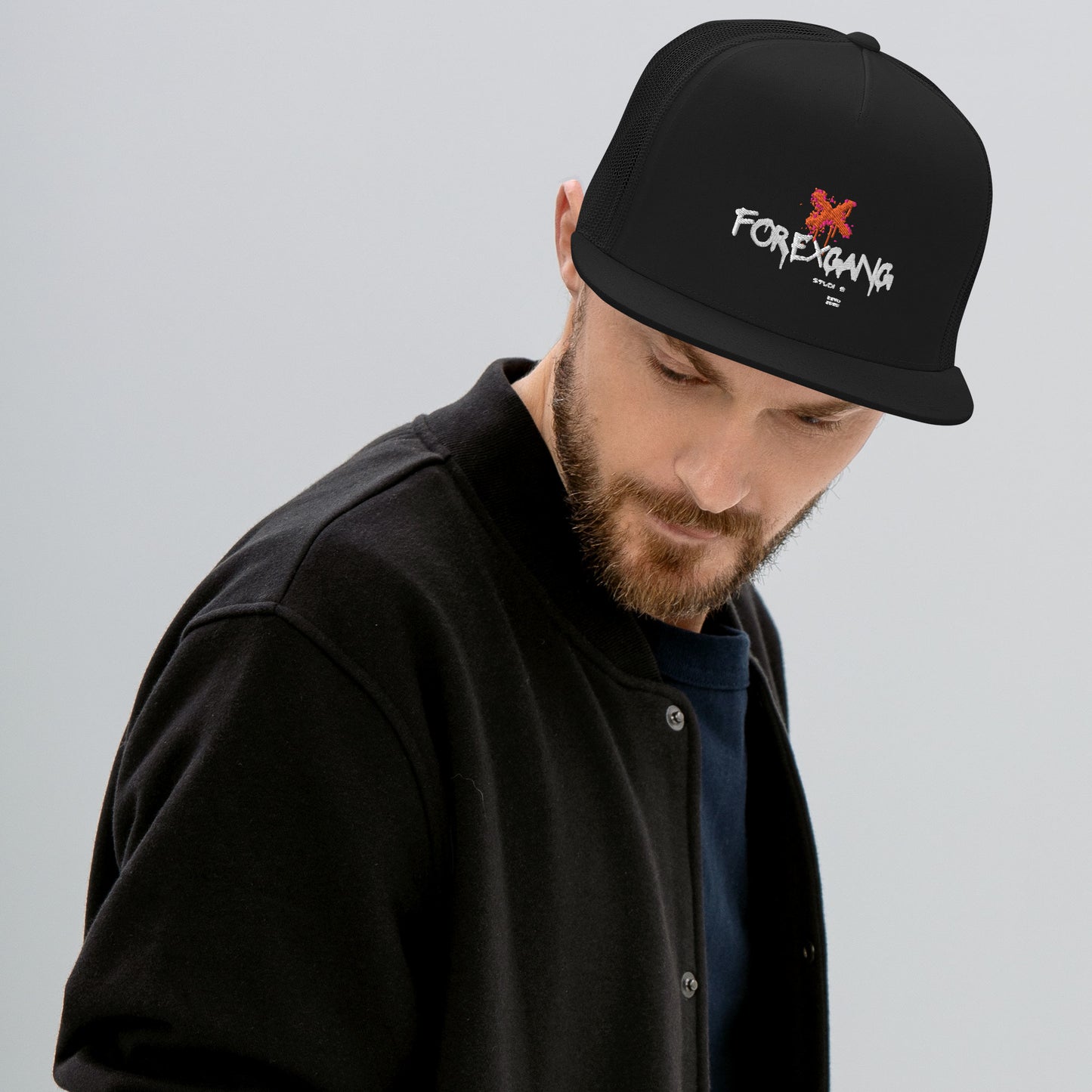 FOREXGANG X Graffiti Cross Cap Black/Black