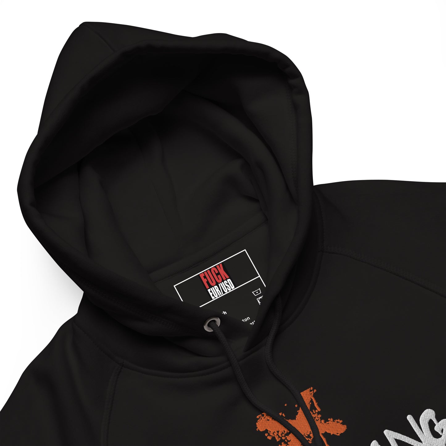 FOREXGANG X Graffiti Cross hoodie Black