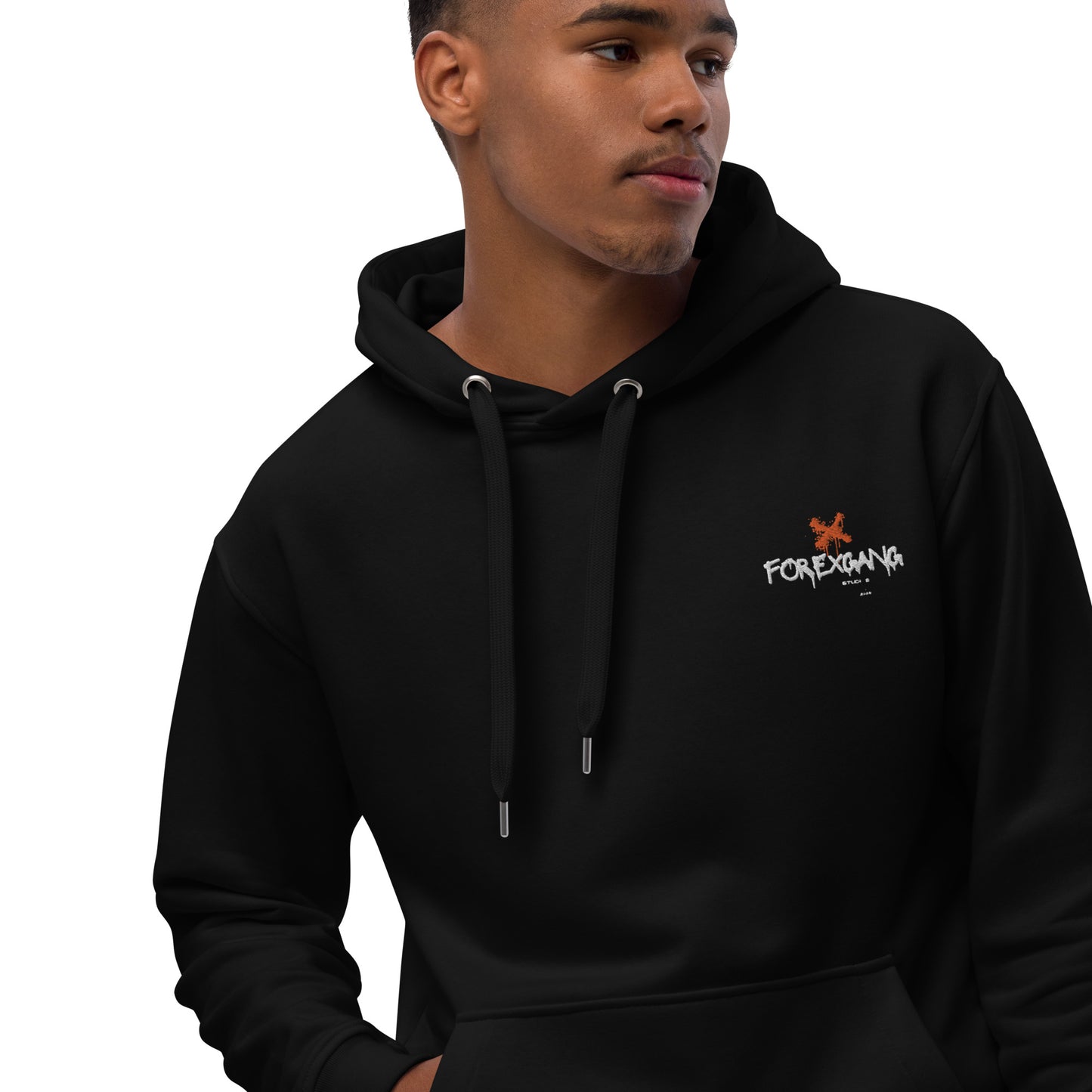 FOREXGANG X Graffiti Cross HOODIES Black