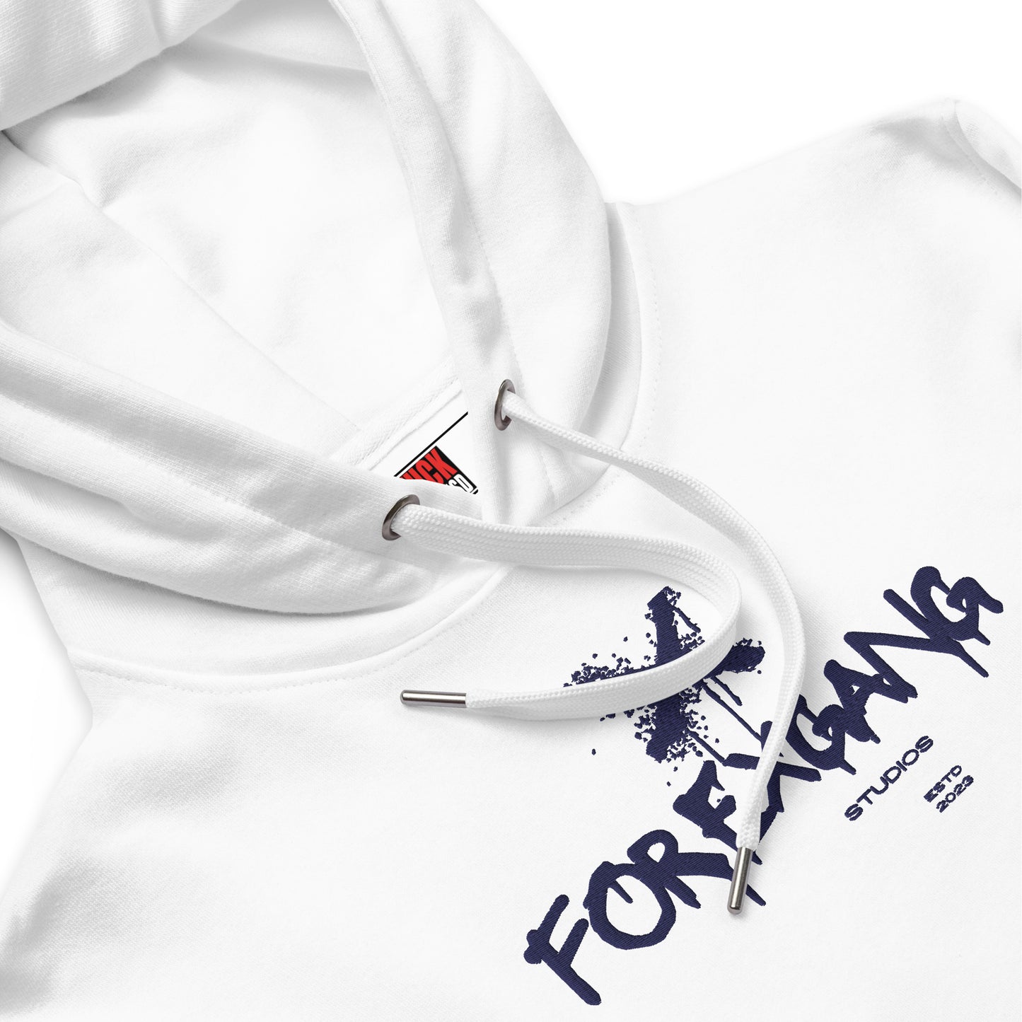 FOREXGANG X Graffiti Cross hoodie white