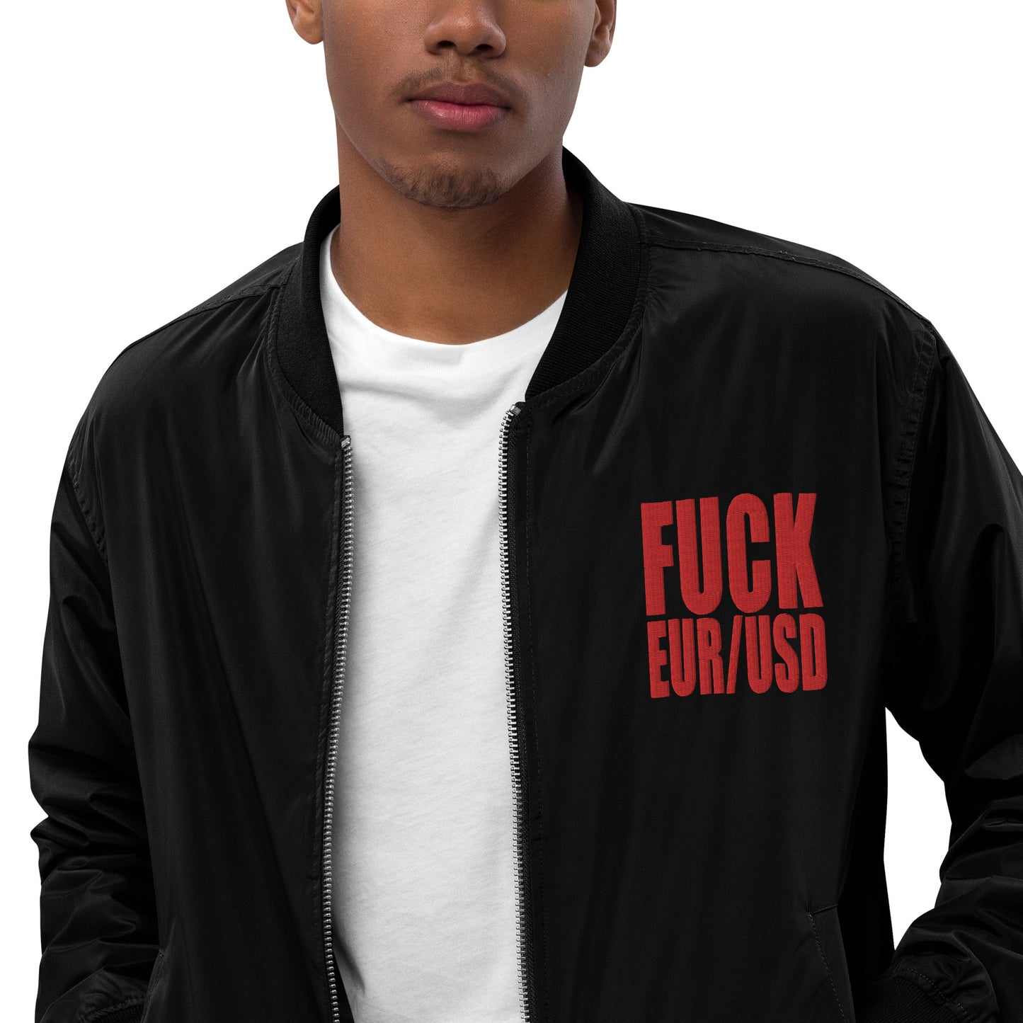 FUCK EURUSD bomber jacket