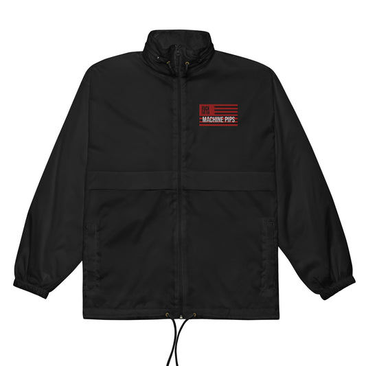 MACHINE PIPS windbreaker RED