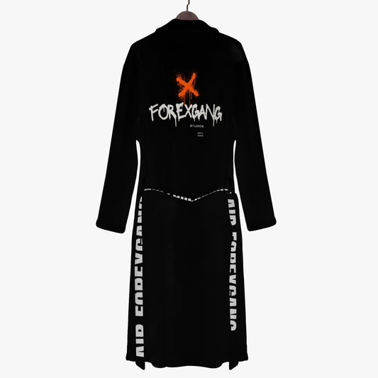 FOREXGANG X-Graffiti Men's Loose-fitting Bathrobe