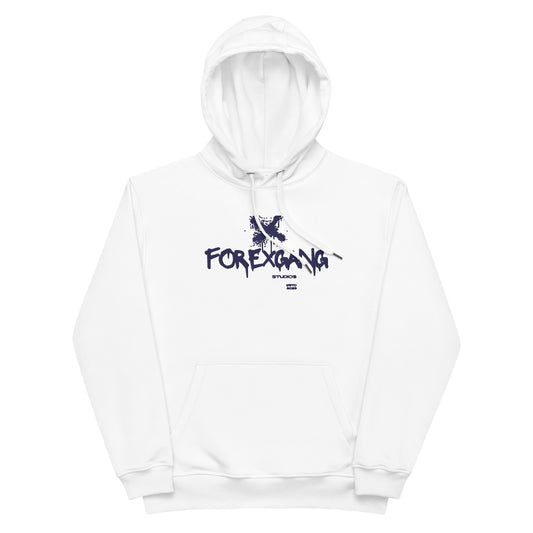 FOREXGANG X Graffiti Cross hoodie white